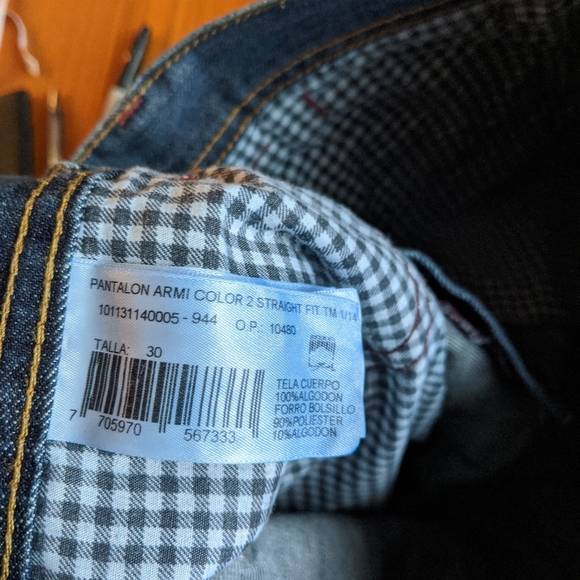 Armi Straight Leg Jeans high rise - Picture 3 of 3